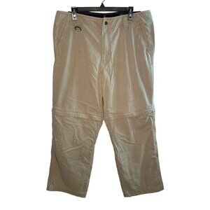 Dockers Outdoors Relaxed Fit flat front convertible pants shorts 38x30